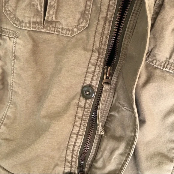 Hollister Heavy Rugged Jacket Trucker Utility Military Iconic Field Men's S - Picture 5 of 10